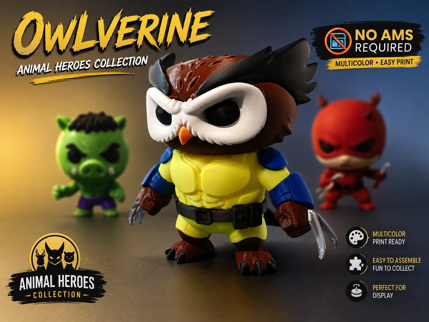 Wolverine – Animal Heroes Collection (Funko Style)
