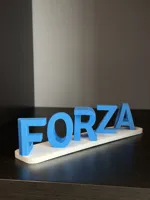 Base bianca scritta azzurra 0.2mm layer, 2 walls, 15% infill