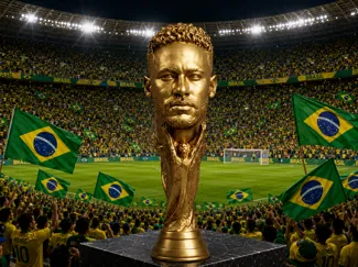 FIFA World Cup Trophäe - Neymar Edition