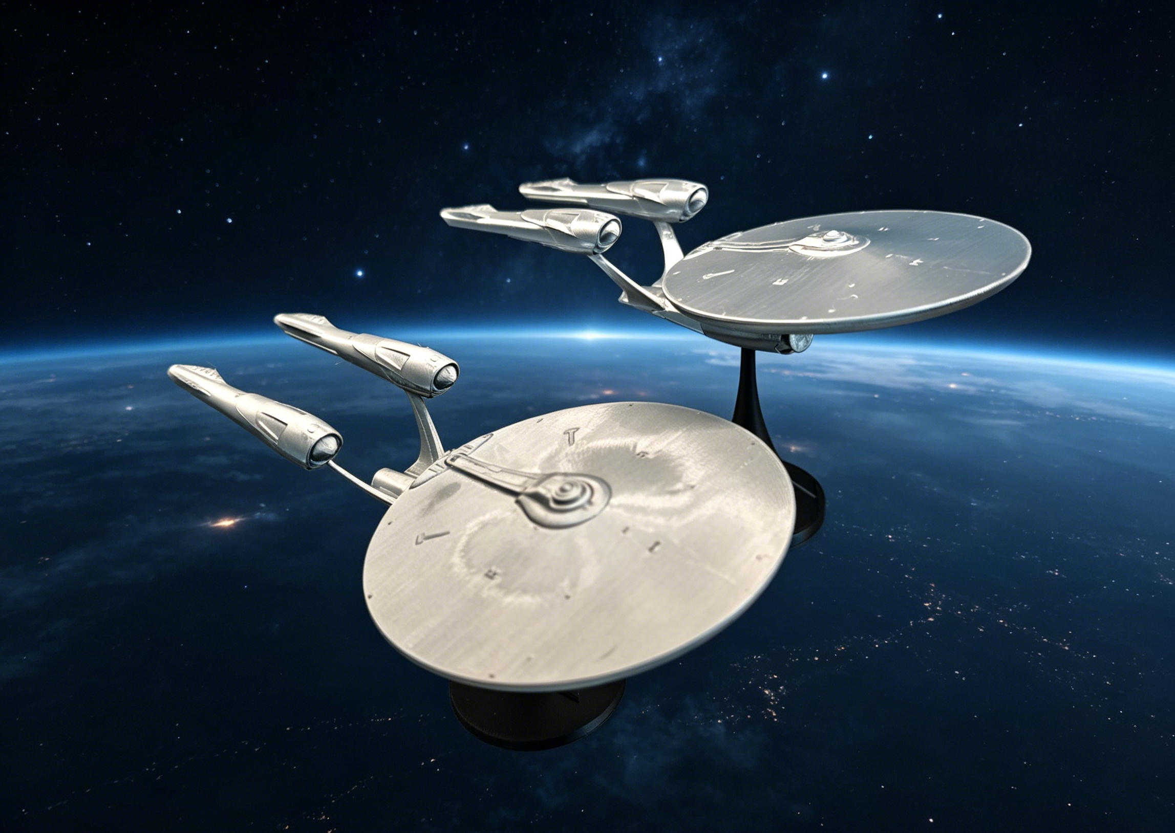 Miniatura 3 do modelo 3D 星际迷航企业号1701 进取号 2009电影版