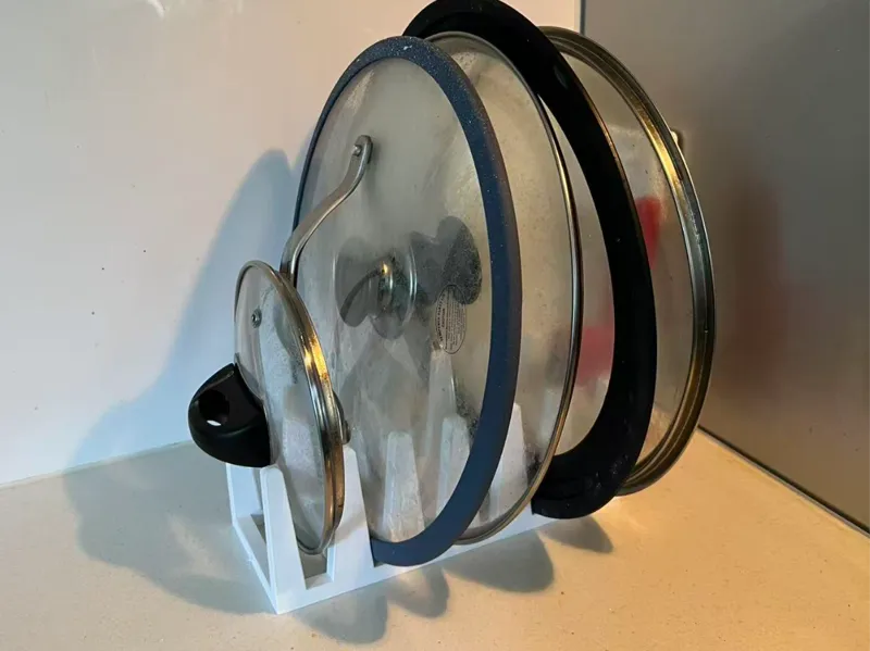 Pot Lid Storage Rack