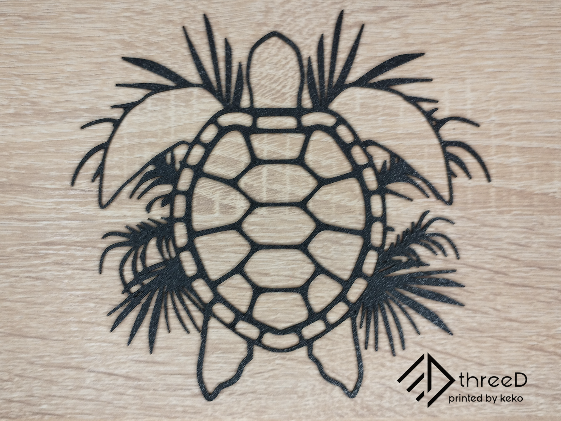 Sea Turtle Wall Art | 2D Wall Decor