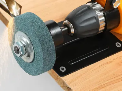 Turn Your Drill into a Grinding Machine