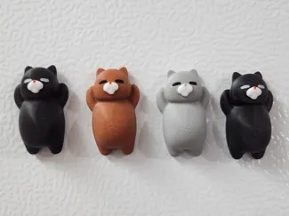 Cute Cat Fridge Magnet