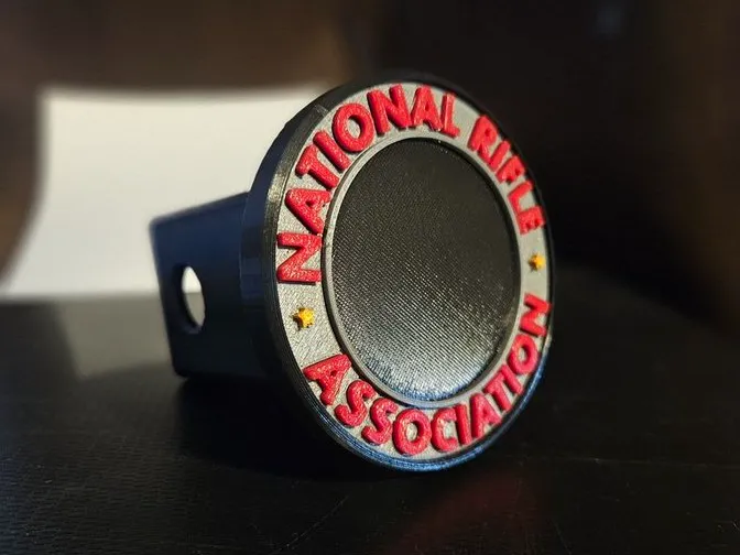 National Rifle Association Hitch Cover NRA 2A 