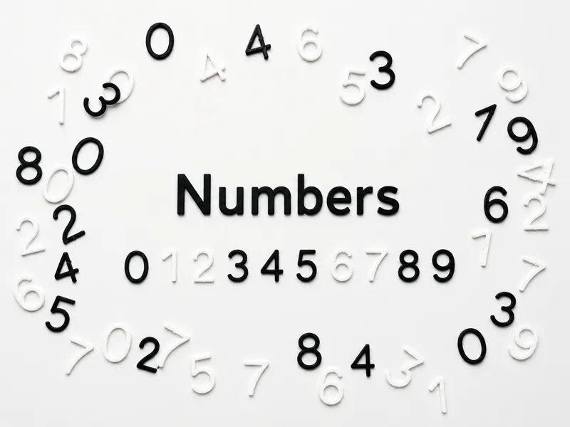 Numbers 0-9