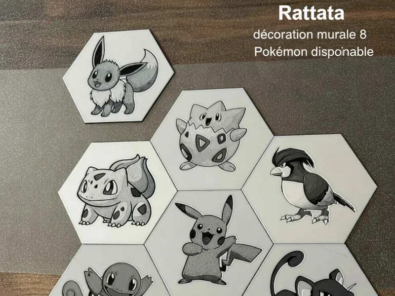 Puzzle mural Pokémon – Rattata