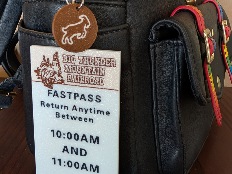 Big Thunder Mountain Railroad Keychain & Charm