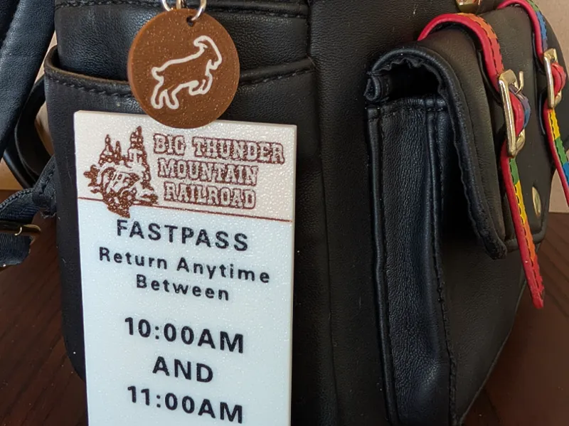 Big Thunder Mountain Railroad Keychain & Charm