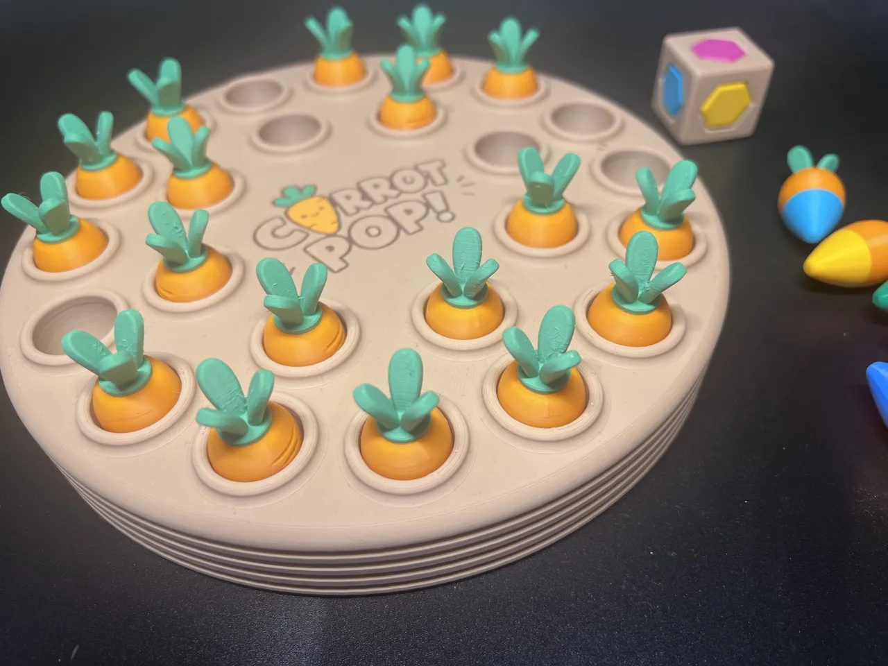 Carrot Pop! Memory Board Game view 3