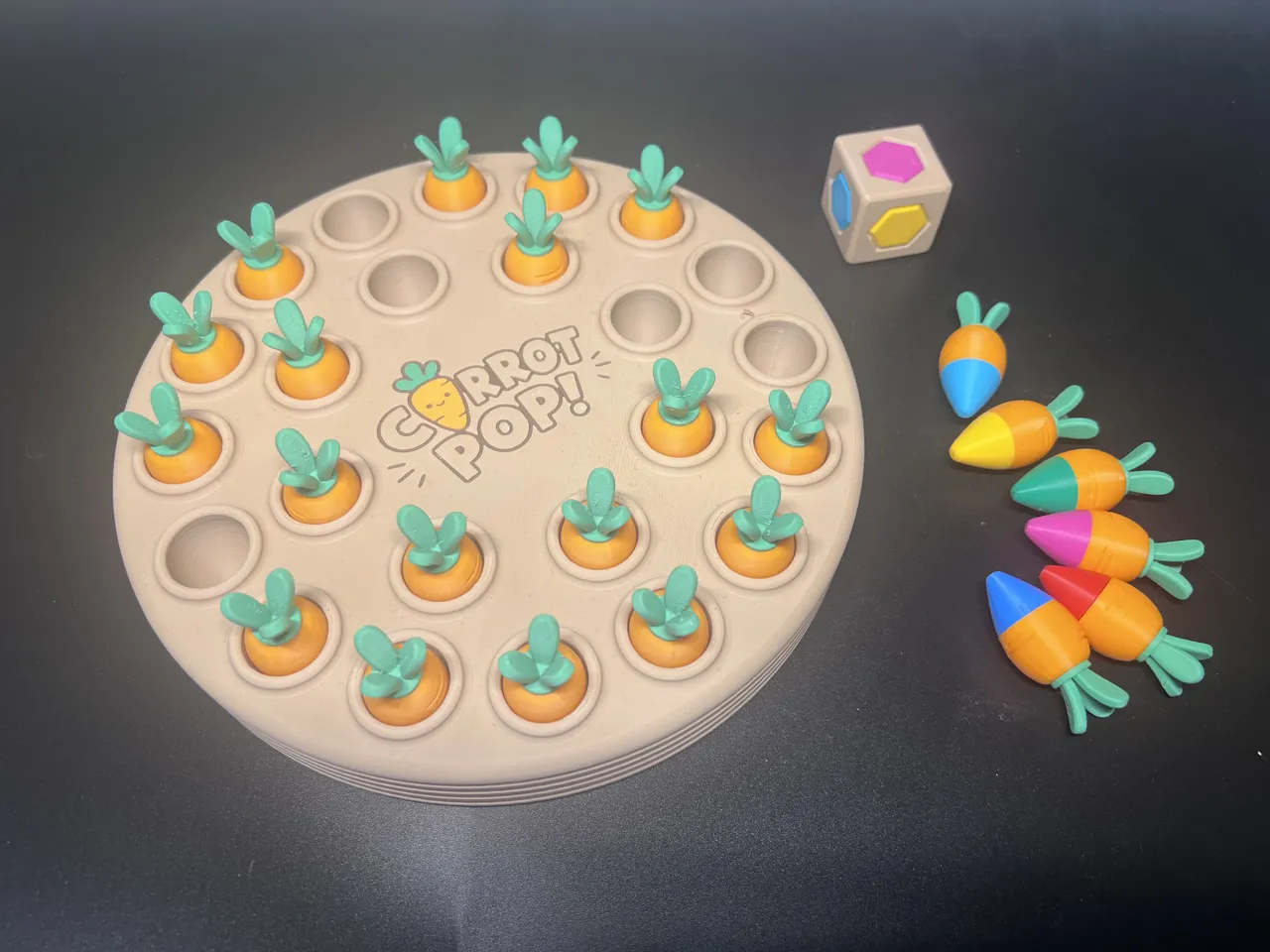 Carrot Pop! Memory Board Game view 4