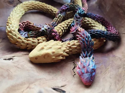 Ultra articulated Snake - up to 2,3m long !!!