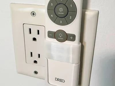 Dreo CLF521S Ceiling Fan Remote Lower Button Cover