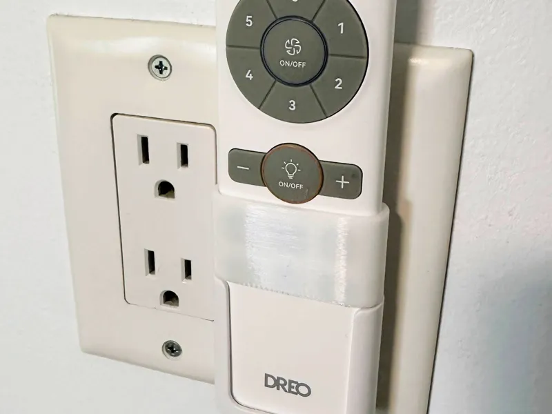 Dreo CLF521S Ceiling Fan Remote Lower Button Cover