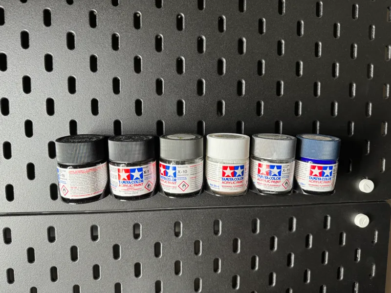 Tamiya 23ml Bottle Holder - Ikea Skadis Collection