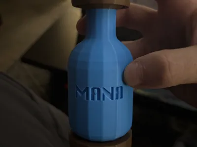 Potion Bottle Fidget Clicker (MX Cherry Key)