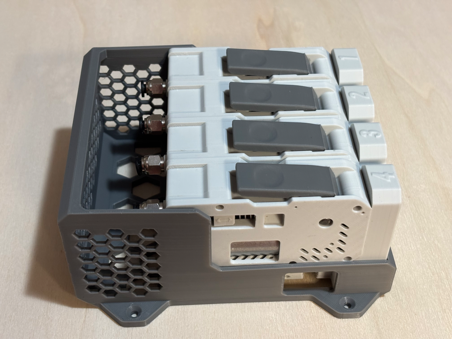 BLV BMCU 370C DM Wall & A1mini Mount & PTFE Guide