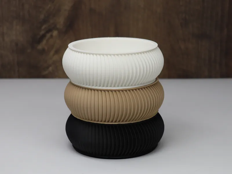 Curved Stackable Storage Tray