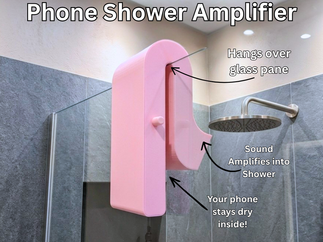 Shower Phone Amplifier