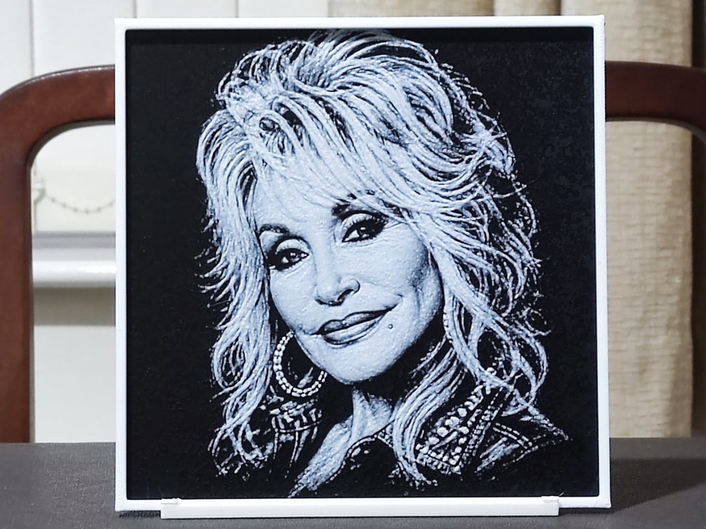 Dolly Parton (1946-2026) - 2 Color HueForge - 1