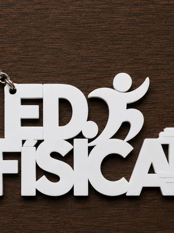 Llavero: Chaveiro Educação Física - Acessório Profissional — vista de referencia 2