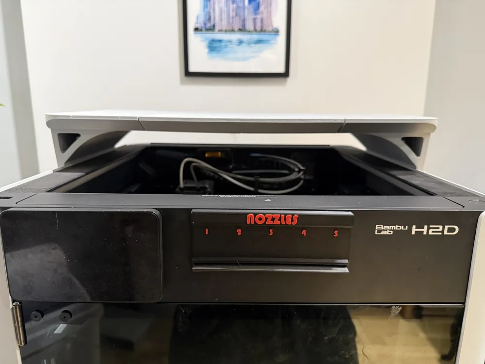 Simple AMS Riser System for H2 Series (Modular) - Free 3D Print Model ...