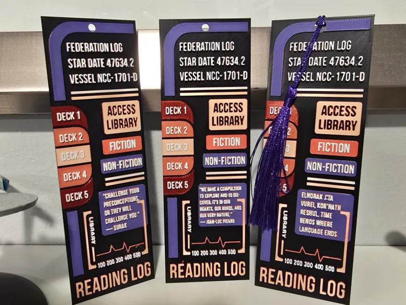 Star Trek LCARS Bookmark