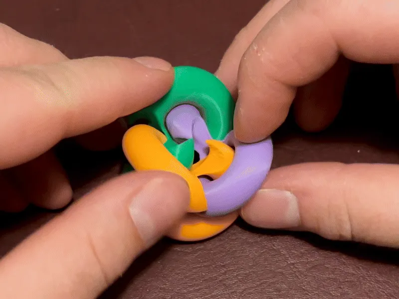 Infinite Foldagon Fidget view 3