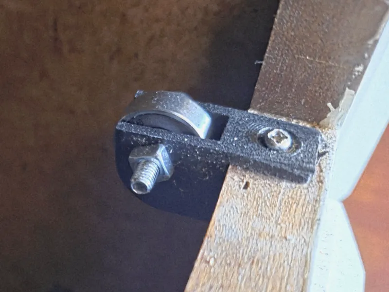 Ball bearing drawer slide retrofit