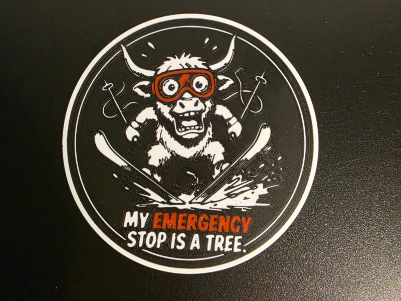 My Emergency stop is a tree