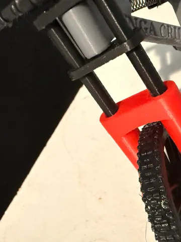 Modelo para impresión 3D: Downhill Finger bike — vista de referencia 2