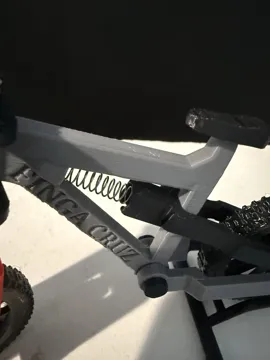 Modelo para impresión 3D: Downhill Finger bike — vista de referencia 4