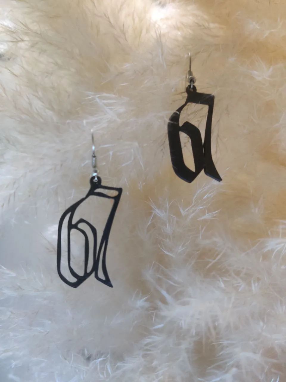 6 9 Earrings 67 style -So-So earrings view 2
