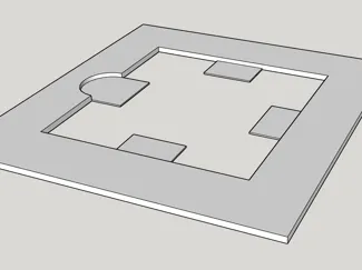 Laser Tile Jig (For 6" X 6" Tiles)