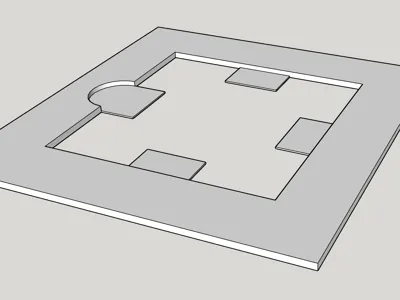 Laser Tile Jig (For 6" X 6" Tiles)