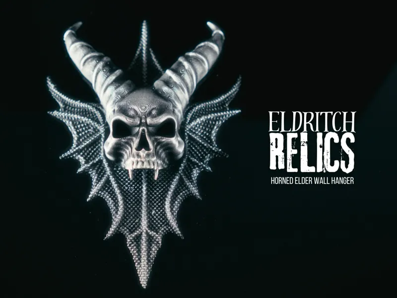 Eldritch Relics: Horned Elder Wall Hanger