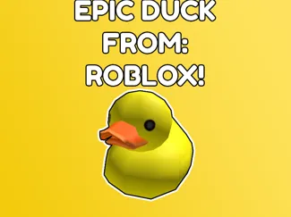 Roblox Epic Duck 