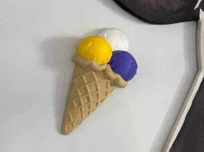 Display Ice Cream Cone