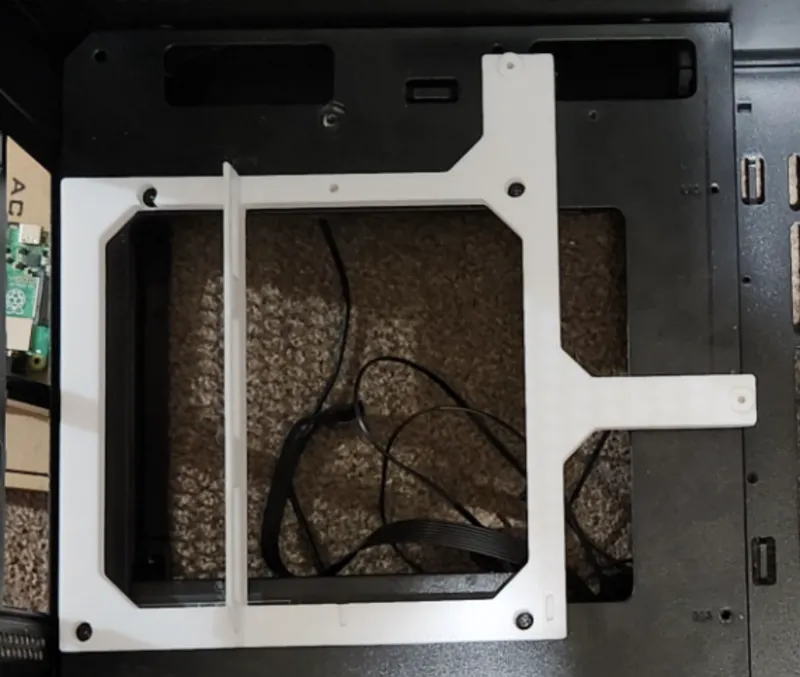 Amiga 1200 to modern PC case converter shim