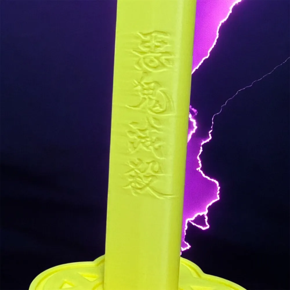 Zenitsu Agatsuma 1:1 Realistic Katana (one piece) - Free 3D Print Model ...