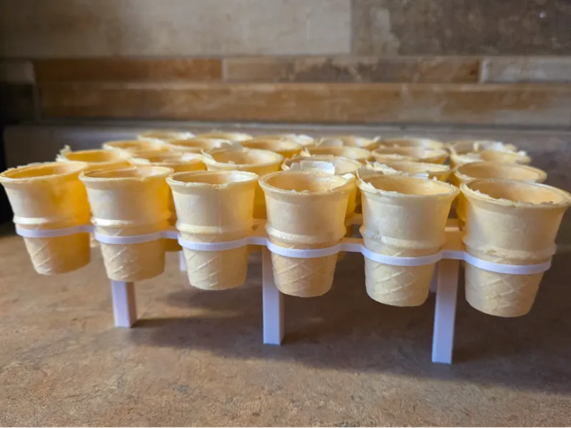 Sugar cone racks x24