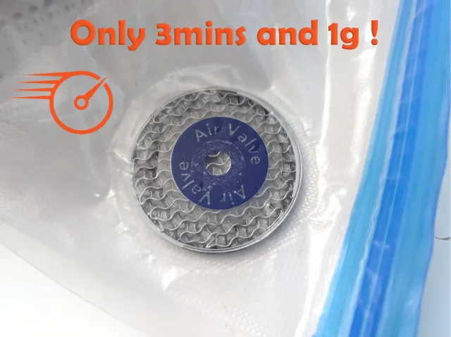Smart suction ring for vacuum bag