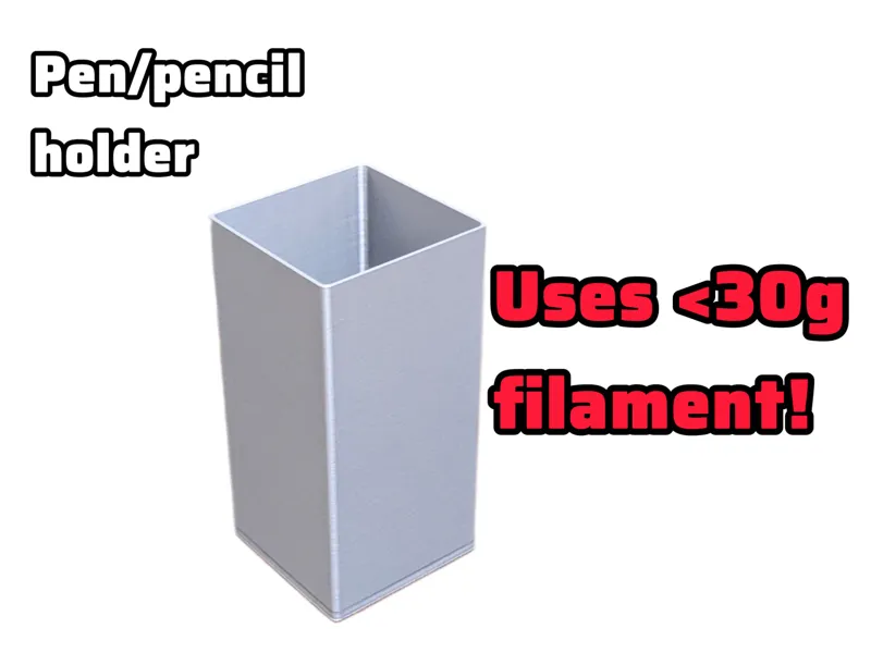 Pen/Pencil holder (no support needed)