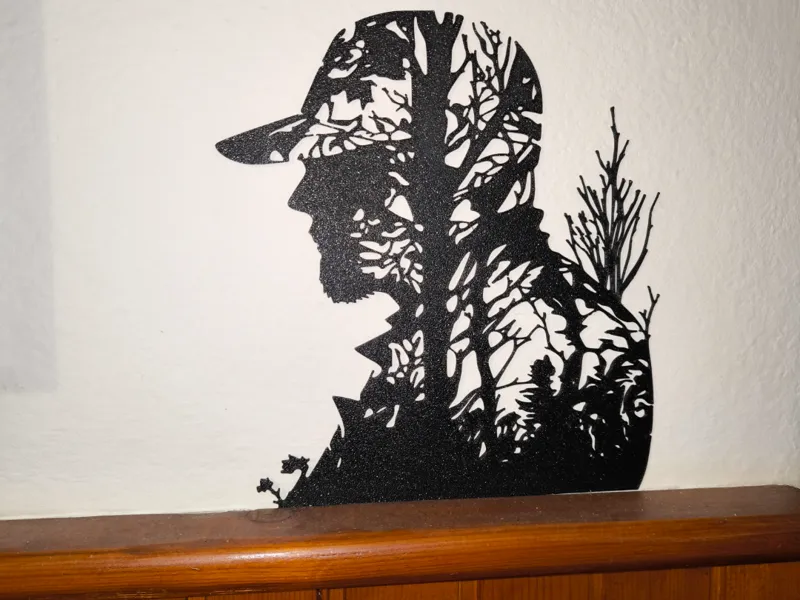 Forest Hunter Wall  Art