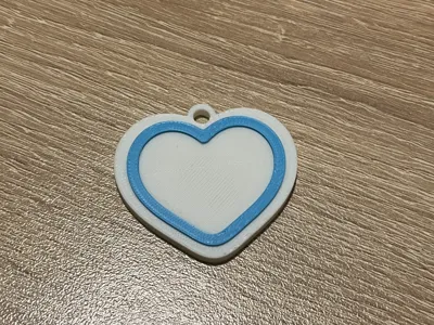 Clean Heart NFC Keychain