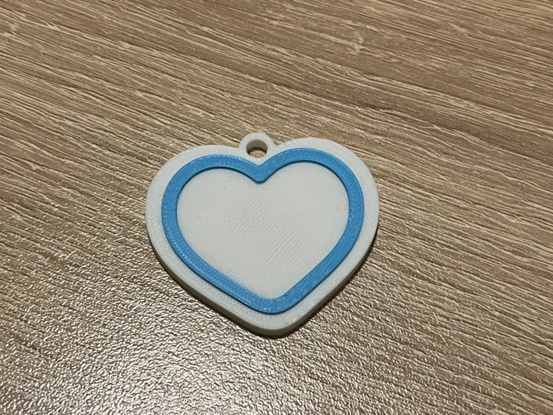 Clean Heart NFC Keychain