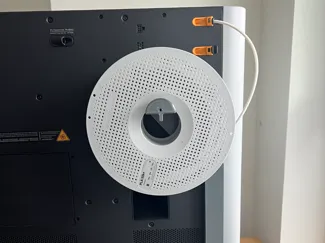 Spool holder H2S backside