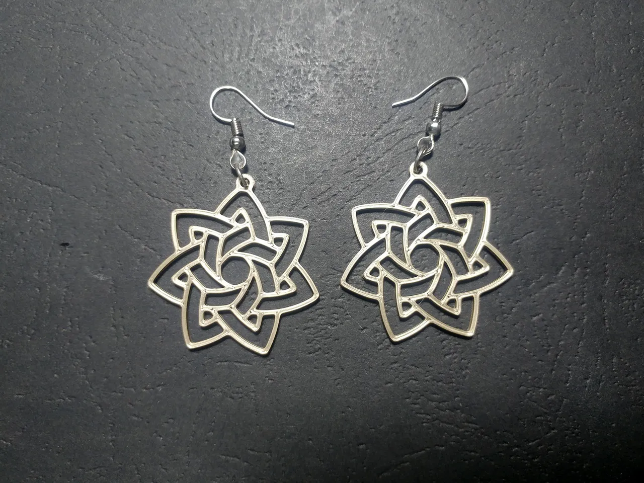 Heptar Rose Earrings view 2