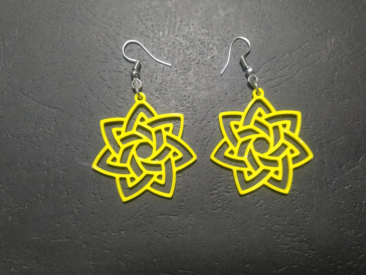 Heptar Rose Earrings view 4