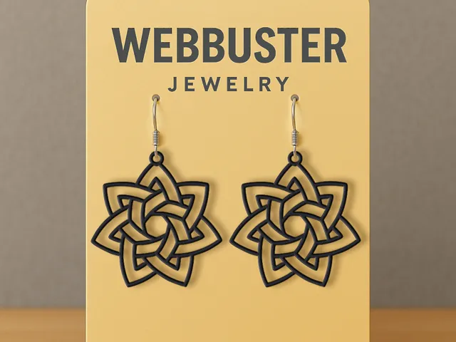 Heptar Rose Earrings